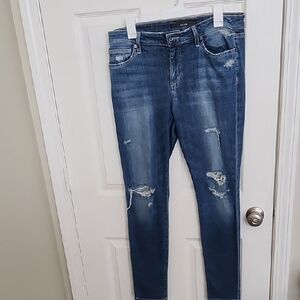JOE'S Women's Distressed Blue Jeans